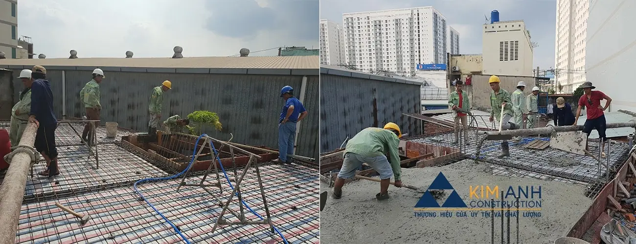 Thi công xây dựng phần thô