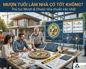 Mượn tuổi làm nhà có tốt không? Thủ tục mượn & chuộc nhà chuẩn xác nhất