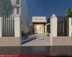 Chi phí xây nhà cấp 4 đẹp: Bảng giá thực tế từ 500 triệu đến 1,5 tỷ theo diện tích và loại mái