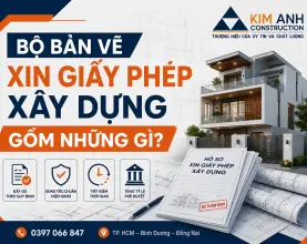Bộ bản vẽ xin giấy phép xây dựng gồm những gì? Hướng dẫn chi tiết