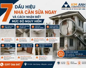 7 dấu hiệu nhà cần sửa ngay và cách nhận biết mức độ nguy hiểm