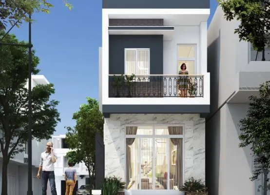 Dự án xây nhà phố trọn gói Quận 12 (Cũ), quy mô 1 trệt 1 lầu