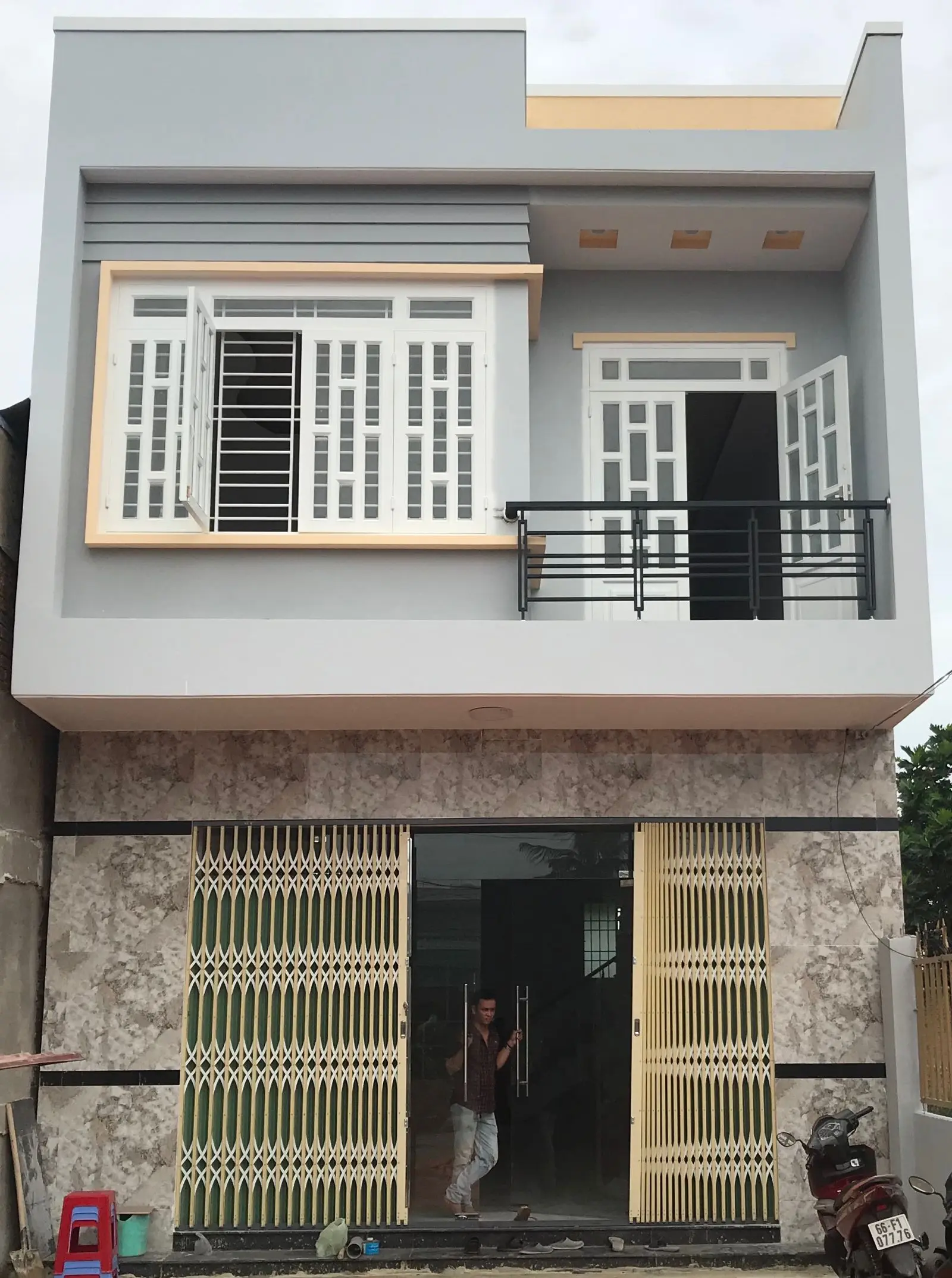 Ho&agrave;n thiện ốp l&aacute;t sơn tường nh&agrave; phố 1 trệt 1 lầu tại B&igrave;nh Lợi B&igrave;nh Ch&aacute;nh &ndash; X&acirc;y Dựng Kim Anh