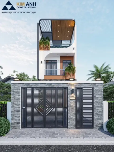 X&acirc;y nh&agrave; phố 1 trệt 2 lầu&nbsp;tại x&atilde; T&acirc;n Hiệp, H&oacute;c M&ocirc;n