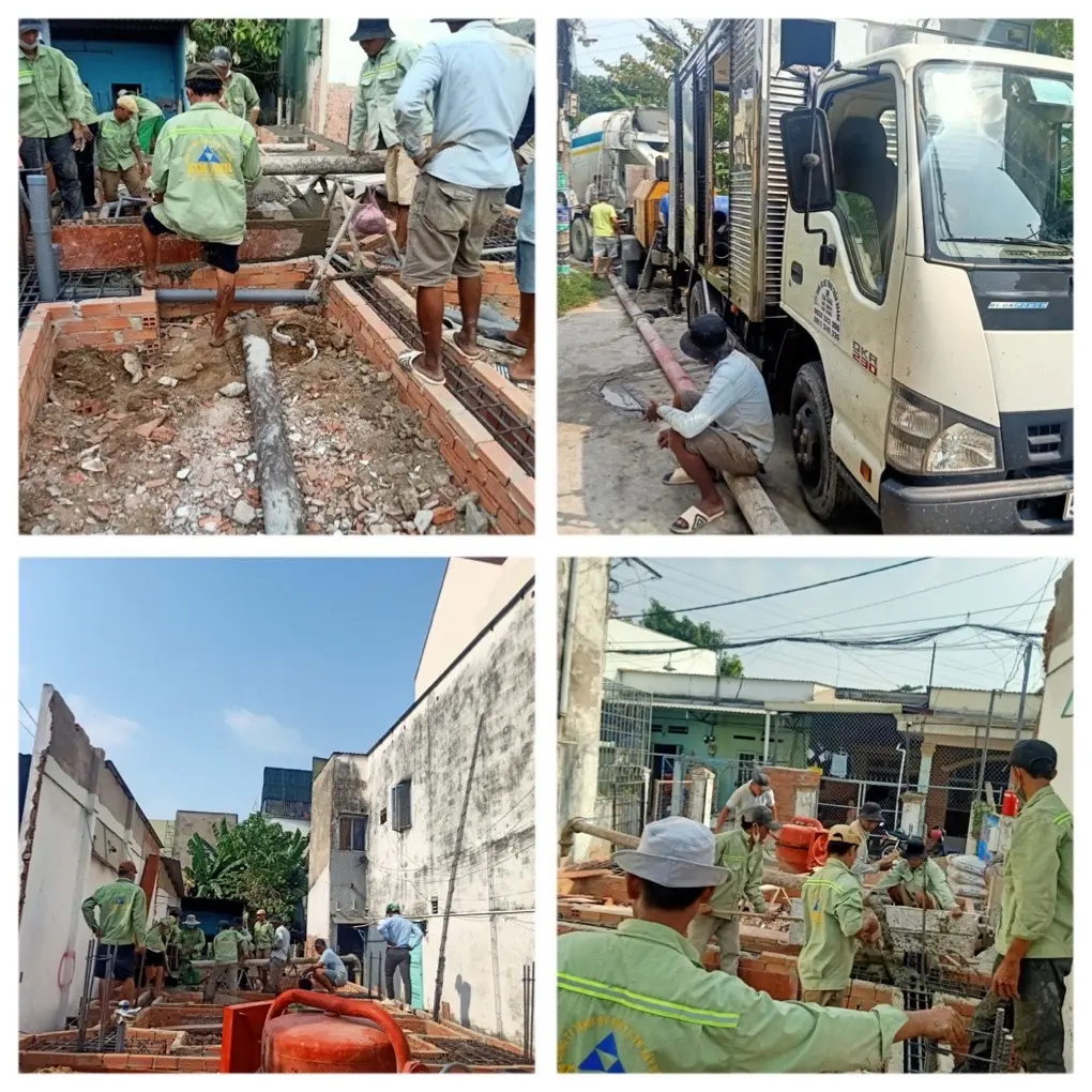 Dự &aacute;n 4: Nh&agrave; phố 1 trệt 2 lầu&nbsp;tại x&atilde; B&agrave; Điểm, H&oacute;c M&ocirc;n