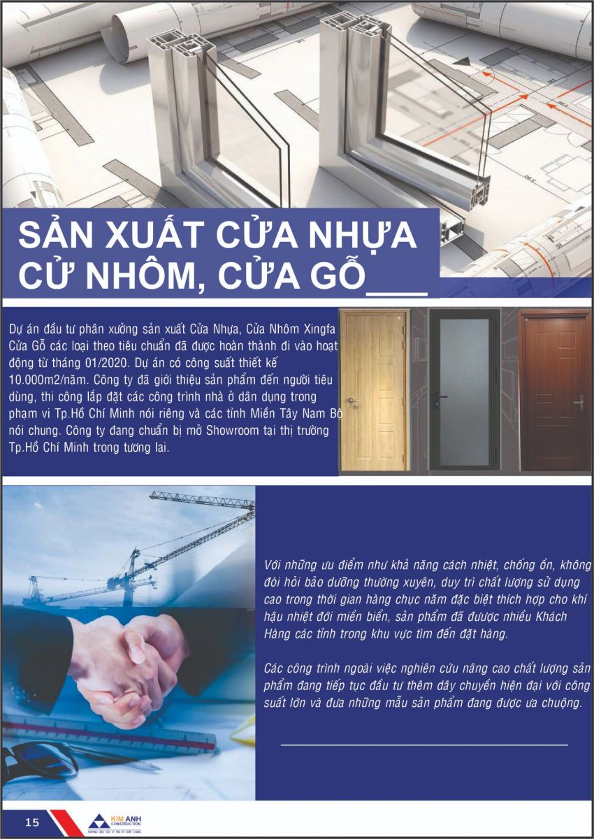 Hồ sơ năng lực X&acirc;y Dựng Kim Anh