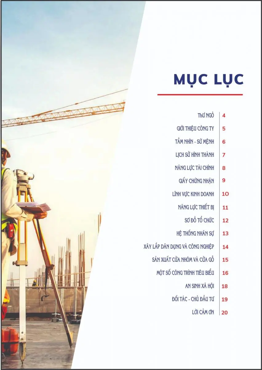 Hồ sơ năng lực X&acirc;y Dựng Kim Anh