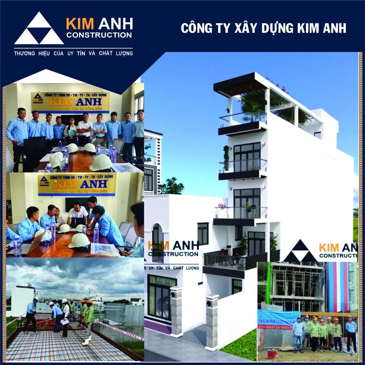 X&acirc;y Dựng Kim Anh: C&ocirc;ng ty thiết kế, thi c&ocirc;ng x&acirc;y dựng uy t&iacute;n tại quận 12