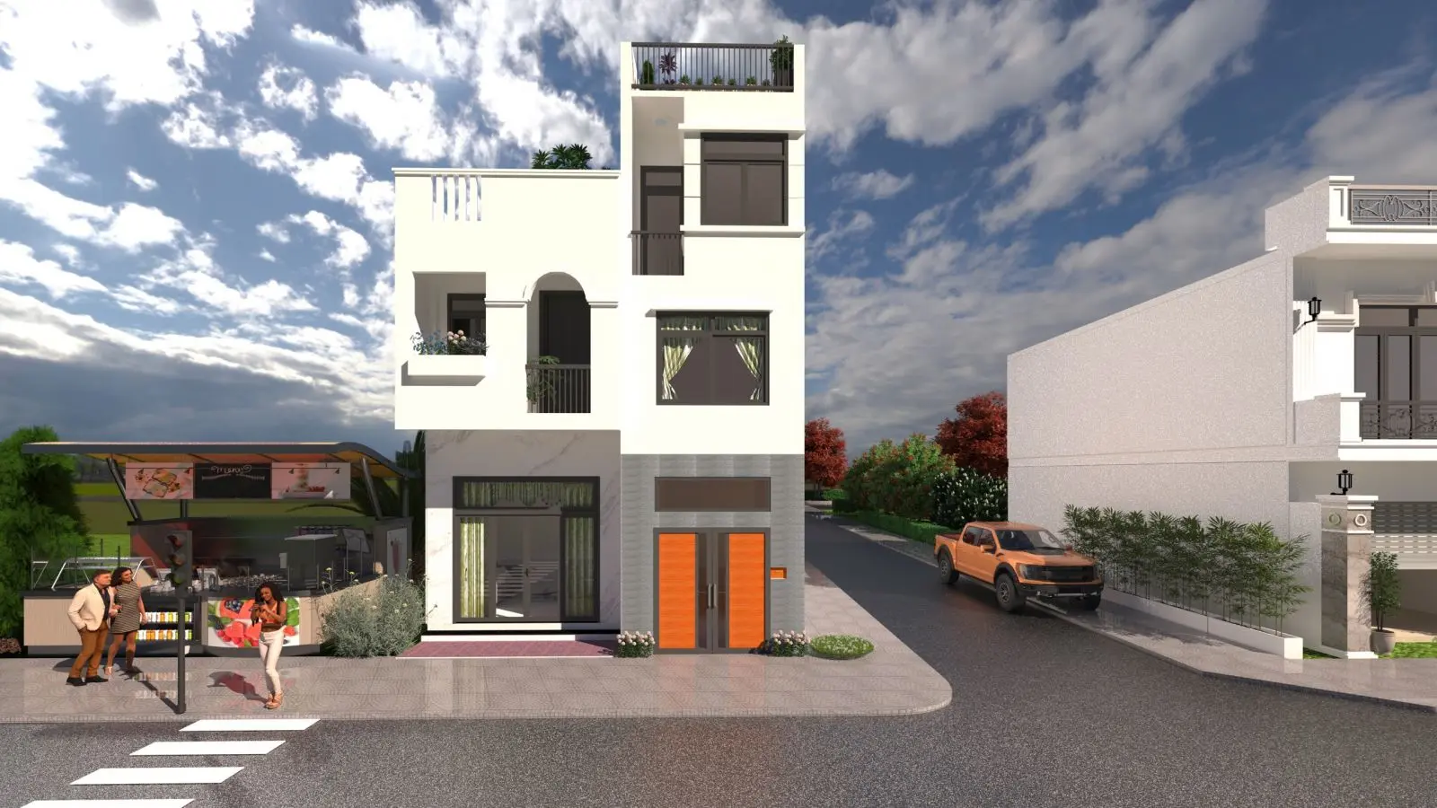 Dự &aacute;n nh&agrave; phố tại Phường 12, G&ograve; Vấp