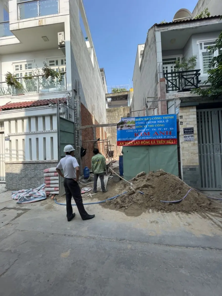 Dự &aacute;n x&acirc;y nh&agrave; phố 1 trệt 2 lầu&nbsp;phường B&igrave;nh Hưng H&ograve;a B,&nbsp;quận B&igrave;nh T&acirc;n