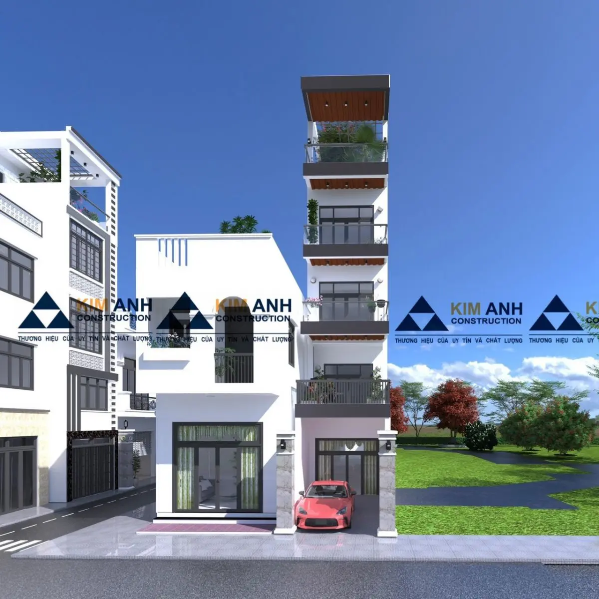 Dự &aacute;n nh&agrave; phố 1 trệt 3 lầu tại Phường 17, G&ograve; Vấp