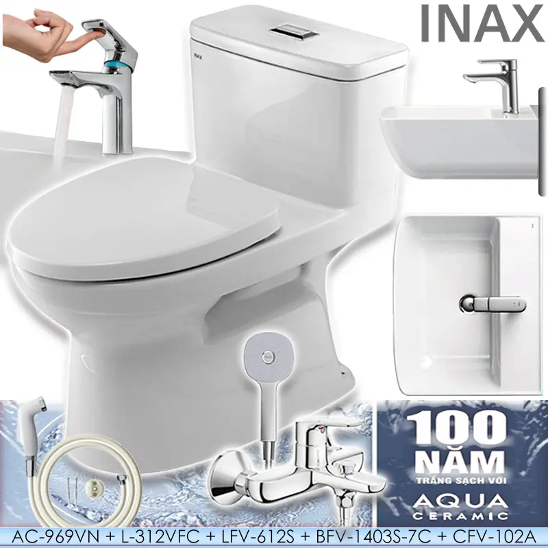 Combo Inax tiết kiệm
