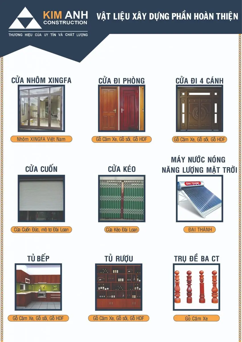 Cửa - Vật tư ho&agrave;n thiện trong x&acirc;y dựng nh&agrave; ở