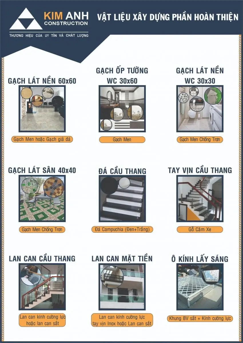 Gạch - Vật tư ho&agrave;n thiện trong x&acirc;y dựng nh&agrave; ở
