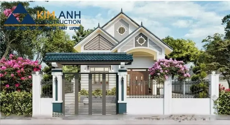 Hình ảnh mẫu nhà cấp 4 mái Thái 3