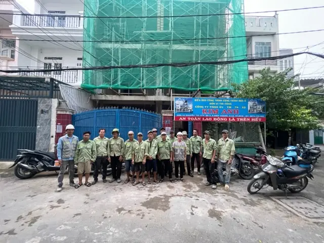 Xây Dựng Kim Anh: Công ty xây dựng uy tín, chuyện nghiệp